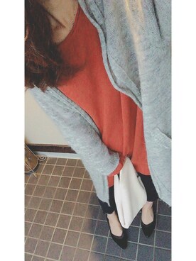 「#203（ニイマルサン）のアイテム（アクセサリー）」を使った、ｎｅｎｅ❁さん（レディース・165cm）の秋コーディネート