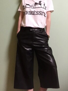 「Hapiness 10（ハピネステン）のアイテム」を使った、rimakoさん（レディース・155cm）の夏コーディネート