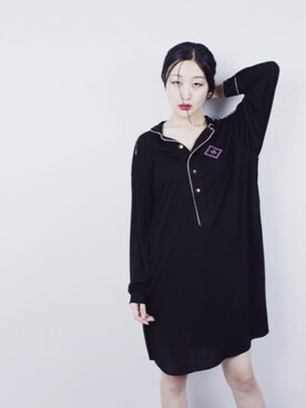 「sister」｜「アイテム（ワンピース/ドレス）」を使った、小林布結里さん（レディース・165cm）の夏コーディネート