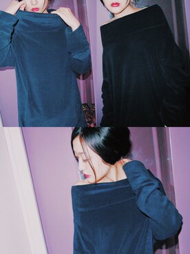 小林布結里さん（レディース・165cm）の冬コーディネート