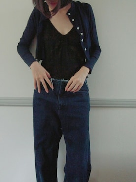 「bodco(ボッコ)のアイテム」を使った、小林布結里さん(レディース・165cm)の夏コーディネート