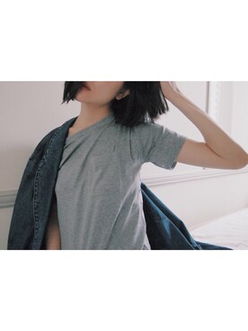 「bodco(ボッコ)のアイテム」を使った、小林布結里さん(レディース・165cm)の夏コーディネート