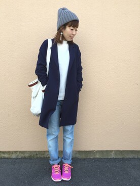 「Te chichi（テチチ）のアイテム（ジャケット/アウター）」を使った、nyaaa❇︎さん（レディース・164cm）の春コーディネート