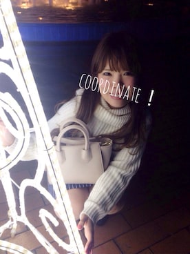 「COMME CA DU MODE（コムサデモード）のアイテム（スカート）」を使った、うめめっこさん（レディース・152cm）の秋コーディネート
