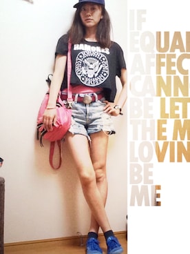 まゆみさん（レディース・170cm）の夏コーディネート