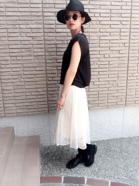 mikittyさん（レディース・159cm）の夏コーディネート