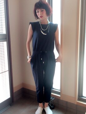 「note et silence （ノートエシロンス）のアイテム（アクセサリー）」を使った、mikittyさん（レディース・159cm）の夏コーディネート