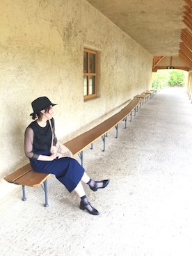 「TODAYFUL（トゥデイフル）のVintageトートバッグ（トートバッグ）」を使った、mikittyさん（レディース・159cm）の春コーディネート