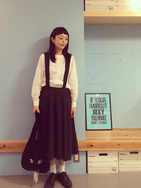 masumiさん（レディース・158cm）の秋コーディネート