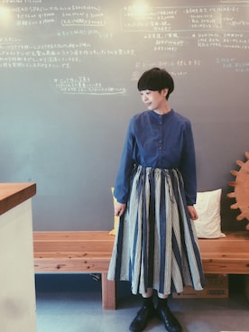 masumiさん（レディース・158cm）の秋コーディネート