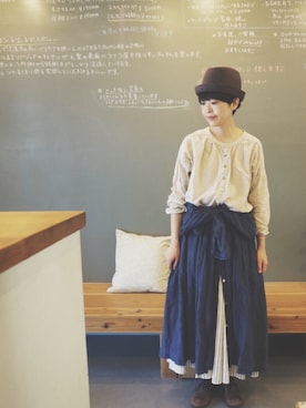 「アイテム（その他シューズ）」を使った、masumiさん（レディース・158cm）の秋コーディネート