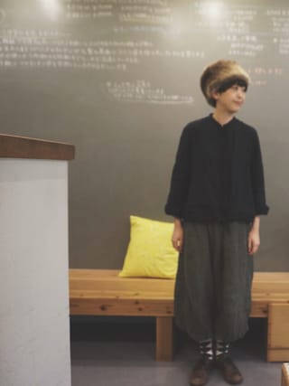Vlas Blomme(ヴラスブラム)の「バテンレースギャザーパンツ(その他