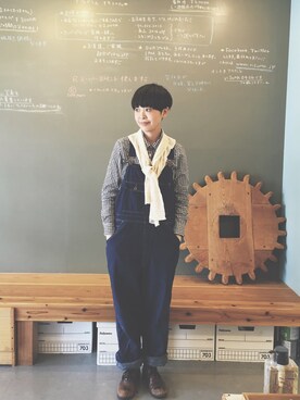 「Vlas Blomme（ヴラスブラム）のアイテム（その他）」を使った、masumiさん（レディース・158cm）の春コーディネート
