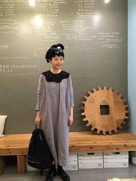 「note et silence （ノートエシロンス）のアイテム」を使った、masumiさん（レディース・158cm）の春コーディネート