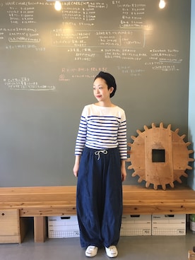 「ORCIVAL（オーシバル）のアイテム」を使った、masumiさん（レディース・159cm）の春コーディネート