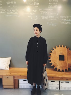 「アイテム（ヘアバンド）」を使った、masumiさん（レディース・158cm）の夏コーディネート