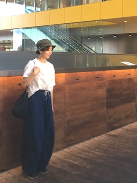 「DECHO（デコー）のアイテム」を使った、masumiさん（レディース・158cm）の秋コーディネート