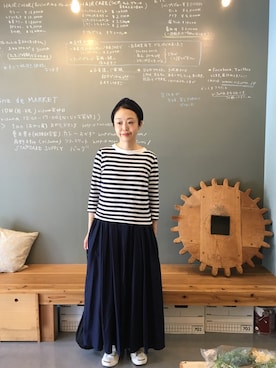 「ARTS & CRAFTS（アーツアンドクラフト）のアイテム」を使った、masumiさん（レディース・158cm）の秋コーディネート