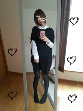 「アイテム名不明（ワンピース/ドレス）」を使った、みんなのこさん（レディース・164cm）の春コーディネート