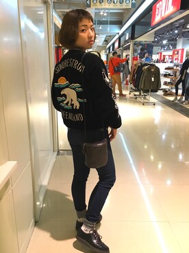 「橫須賀」｜溫憶希さん（レディース・163cm）の春コーディネート