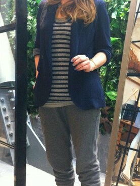 池袋esola店 スタッフ03さん(レディース・155cm)の春コーディネート
