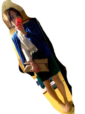 「GLOBAL WORK（グローバルワーク）のアイテム（その他アウター）」を使った、なおさん（レディース・158cm・20代）の秋コーディネート