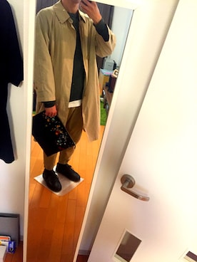 「MARC JACOBS（マークジェイコブス）のアイテム（シューズ）」を使った、けんさん（メンズ・171cm）の春コーディネート