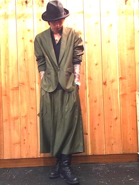 「superNova.（スーパーノヴァ）のアイテム（ジャケット/アウター）」を使った、Rosyさん（メンズ・176cm）の秋コーディネート