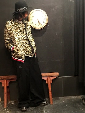 「superNova.（スーパーノヴァ）のアイテム（ジャケット/アウター）」を使った、Rosyさん（メンズ・176cm）の秋コーディネート