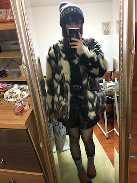 「Factor=（ファクターイコール）のアイテム（ジャケット/アウター）」を使った、✡ななうみ✡さん（レディース・160cm）の秋コーディネート