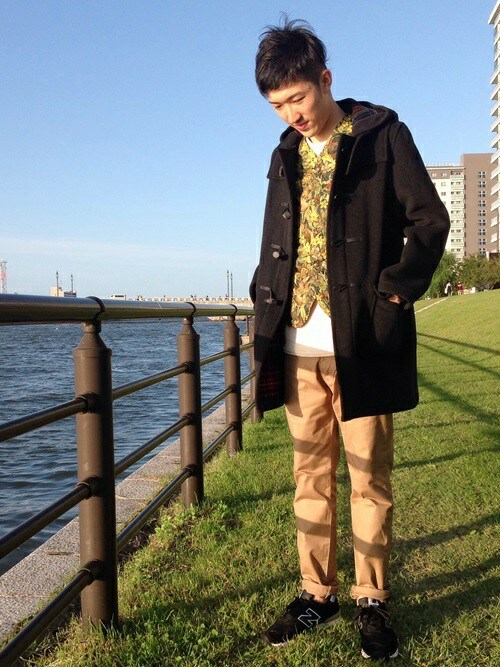 高野 Ships 新潟店 Ships Jet Blueのダッフルコートを使ったコーディネート Wear