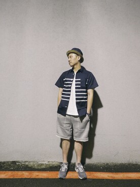 「Lafayette（ラファイエット）のアイテム」を使った、cinemataiwanさん（メンズ・173cm）の秋コーディネート