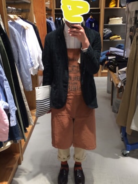 「niko and...（ニコアンド）のアイテム（その他）」を使った、うめ〜さん（メンズ・179cm）の春コーディネート