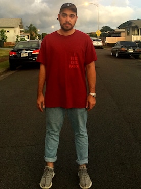 「KanyeWest」｜supsteffanさん（メンズ・175cm）の夏コーディネート