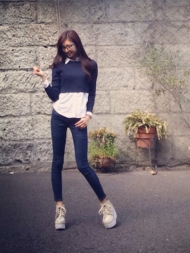 芝彰子さんのコーディネート