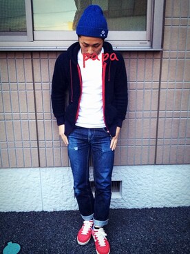 tama-papaさん（メンズ・172cm）の春コーディネート