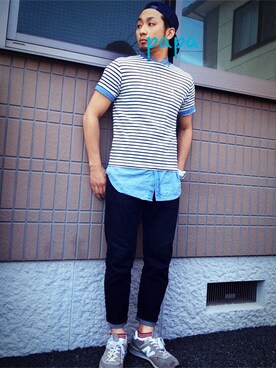 tama-papaさん(メンズ・172cm)の春コーディネート