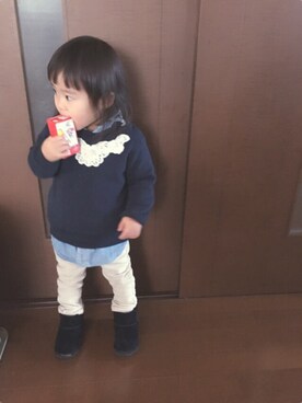 kotochanさん（キッズ・80cm）の冬コーディネート