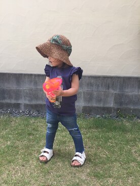 kotochanさん（キッズ・80cm）の夏コーディネート