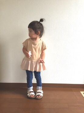 kotochanさん（キッズ・80cm）の夏コーディネート