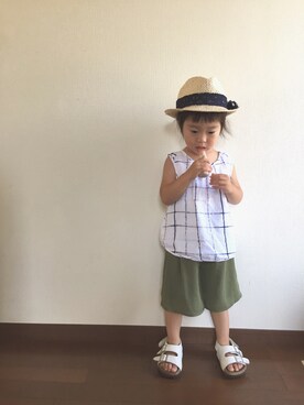 「おとなコーデ」｜kotochanさん（キッズ・80cm）の夏コーディネート