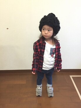 kotochanさん（キッズ・80cm）の秋コーディネート