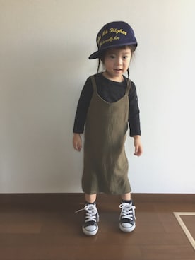 kotochanさん（キッズ・90cm）の冬コーディネート