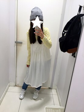 EllieChaCha♥︎さん(レディース・157cm)の春コーディネート