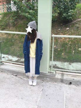 EllieChaCha♥︎さん（レディース・157cm）の春コーディネート