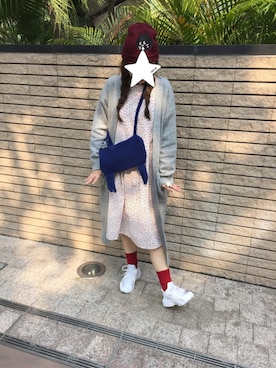 EllieChaCha♥︎さん（レディース・157cm）の春コーディネート