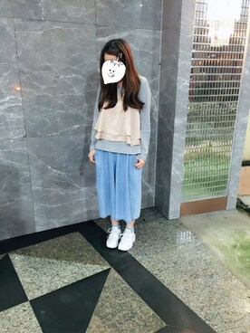 EllieChaCha♥︎さん（レディース・157cm）の春コーディネート