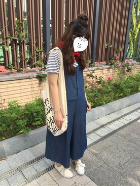 EllieChaCha♥︎さん（レディース・157cm）の春コーディネート