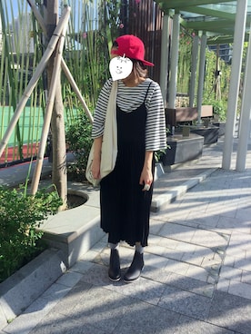 EllieChaCha♥︎さん（レディース・157cm）の秋コーディネート