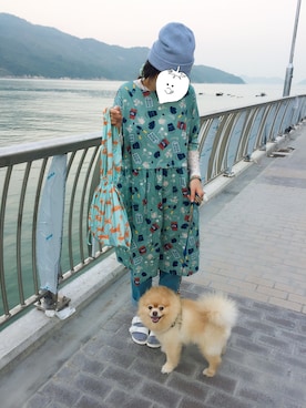 EllieChaCha♥︎さん（レディース・157cm）の冬コーディネート